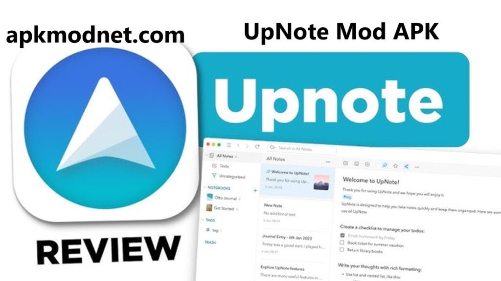 UpNote mod apk